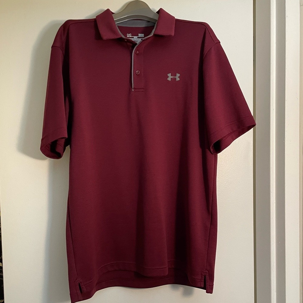 Men’s Under Armour HEATGEAR Polo (Loose) Size LARGE